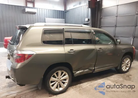 2010 Toyota Highlander Hybrid Limited V6 from USA, damaged, VIN JTEJW3EH2A2044263
